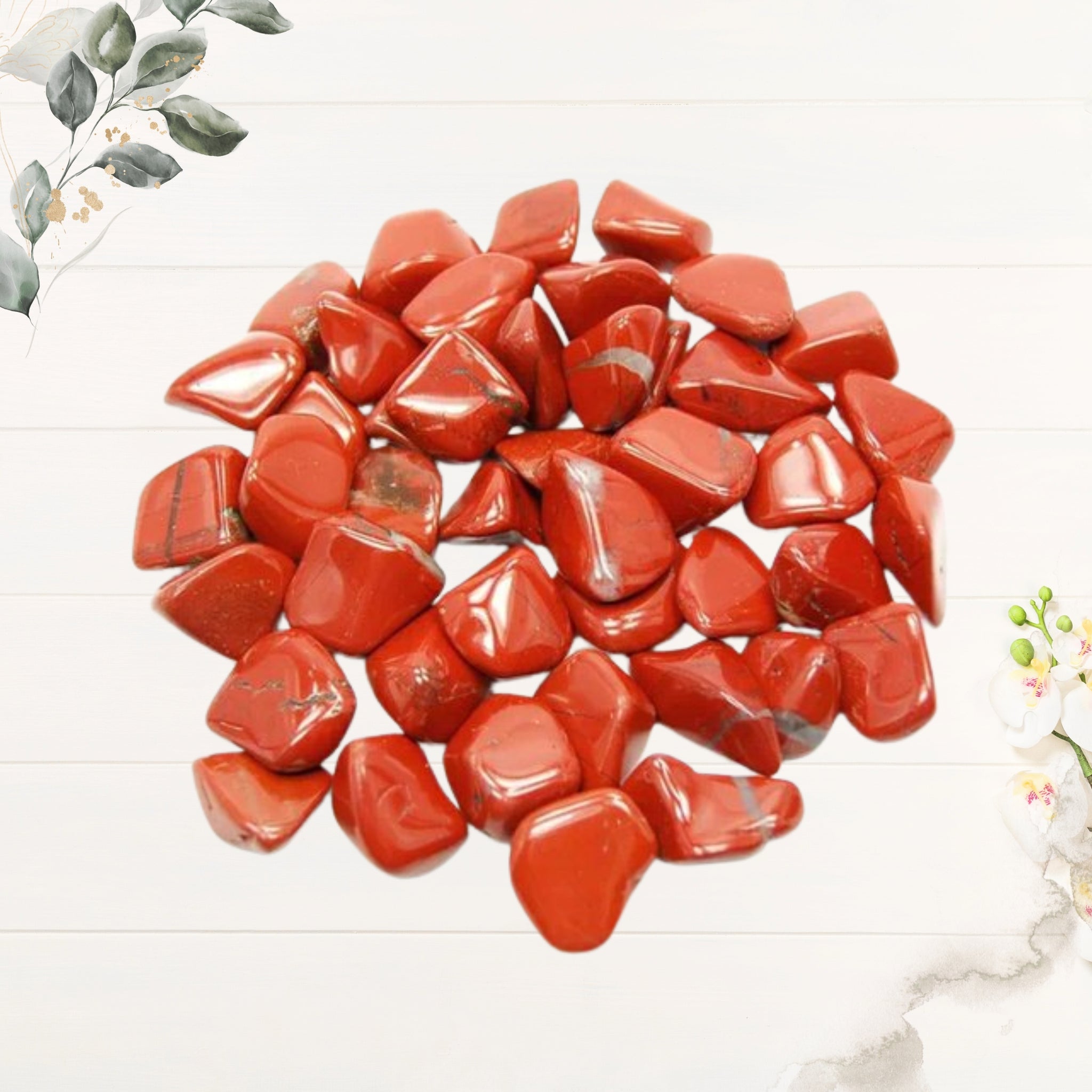 Red Jasper Tumble Stone